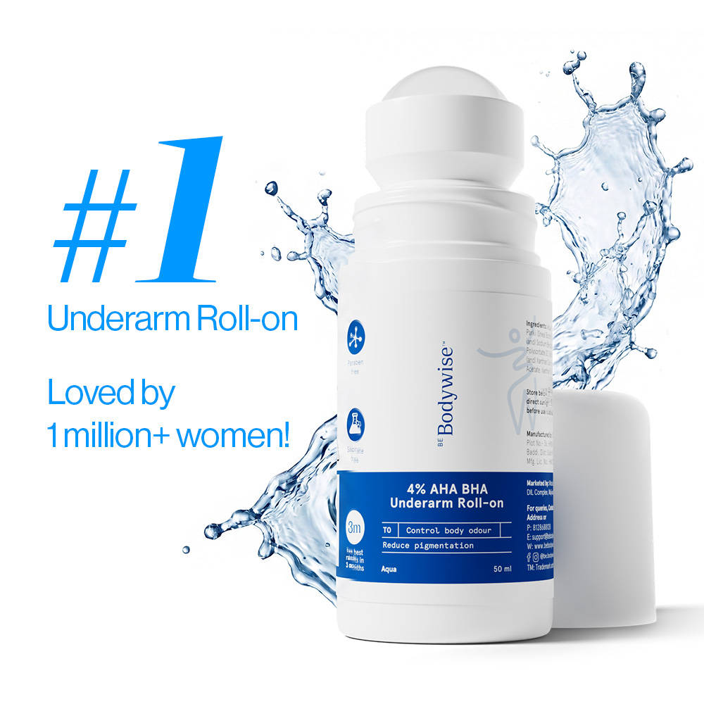 4% AHA BHA Underarm Roll On - Aqua | BWS9 - view 1