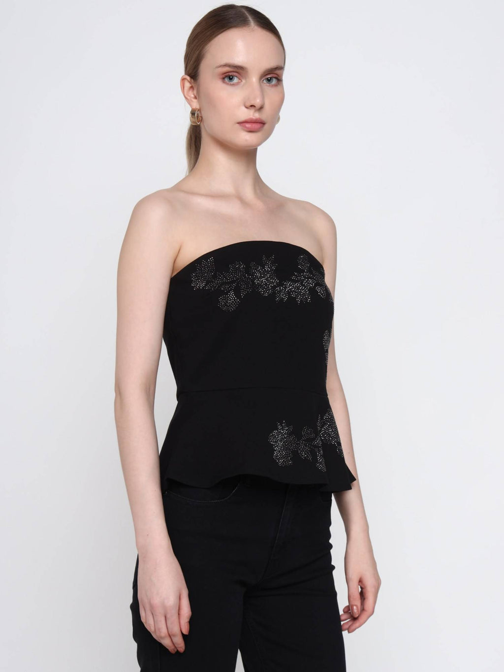 Women Black Top | TT90 - view 3