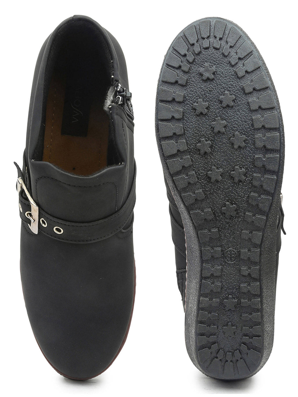 Solid Brown Casual Boots | BT61 - view 12