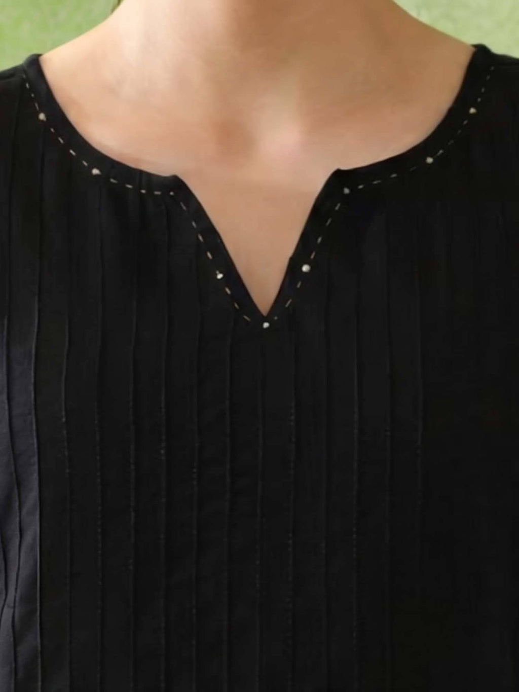 Woven Design Straight Pure Cotton Kurta | FY93 - view 4