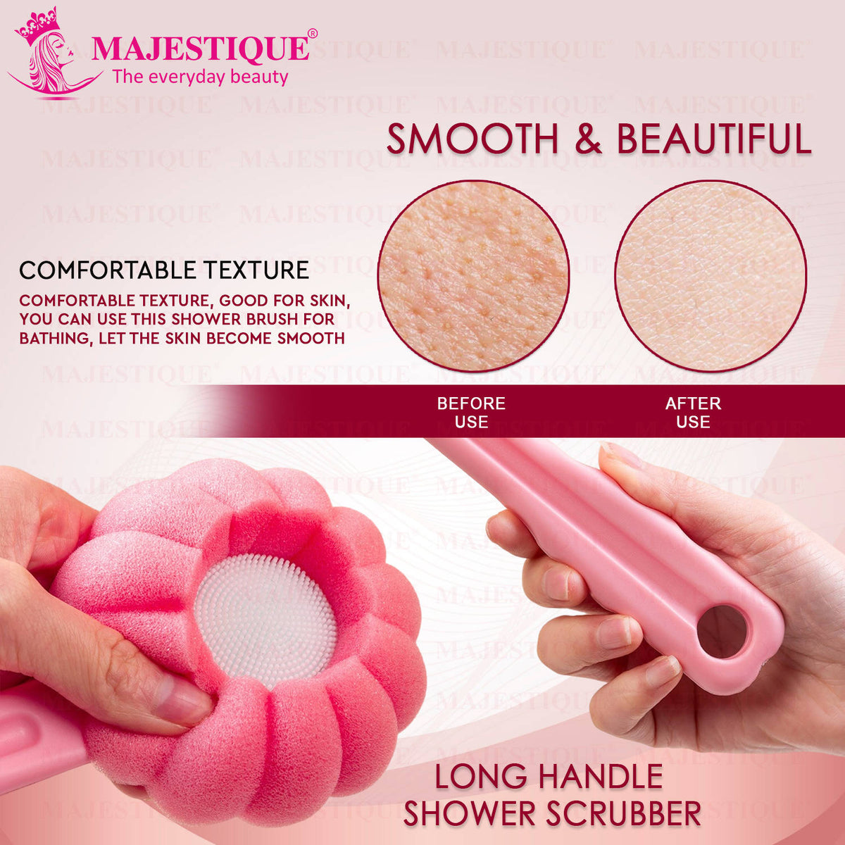 Long Handle Flower Sponge | H02 - view 3