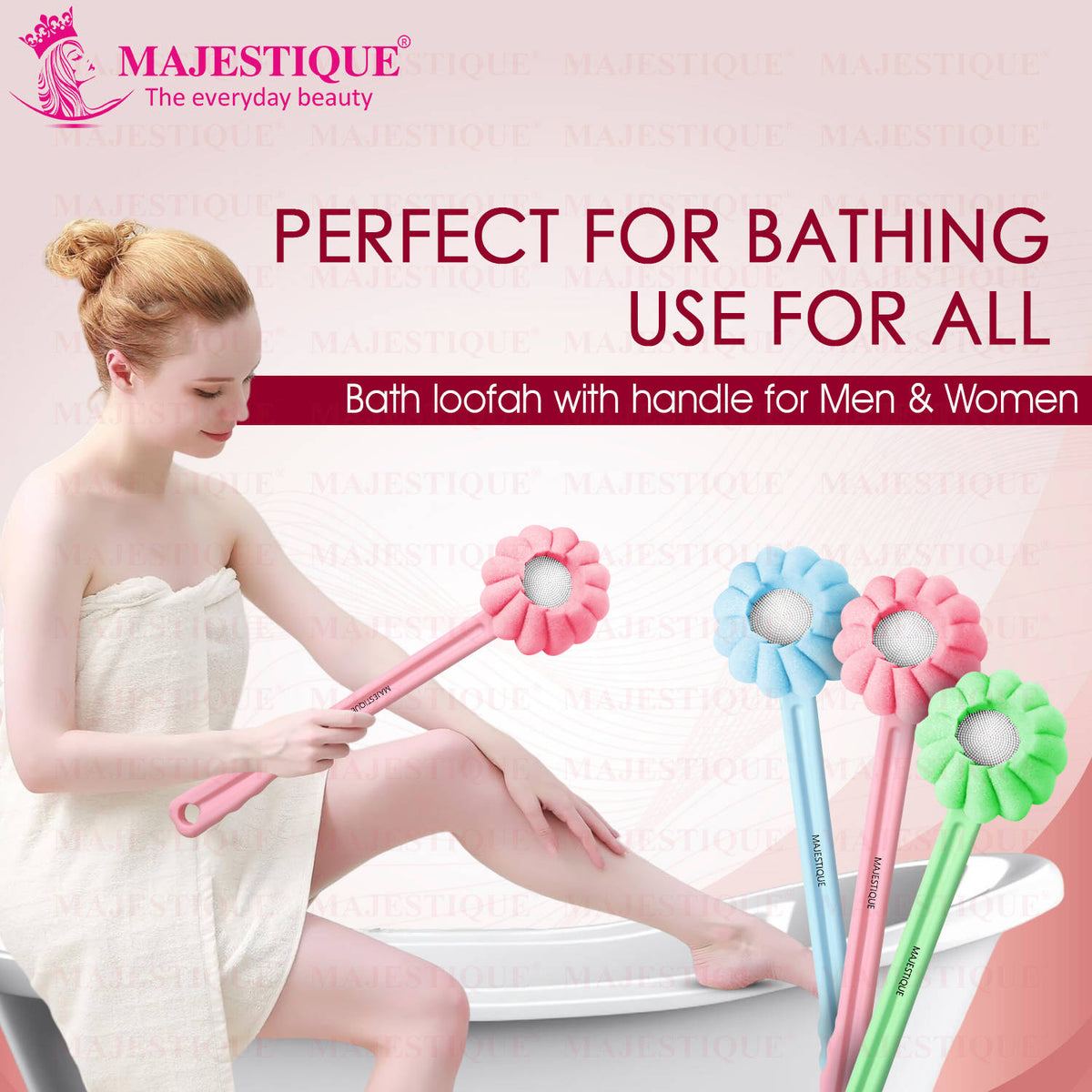 Long Handle Flower Sponge | H02 - view 6