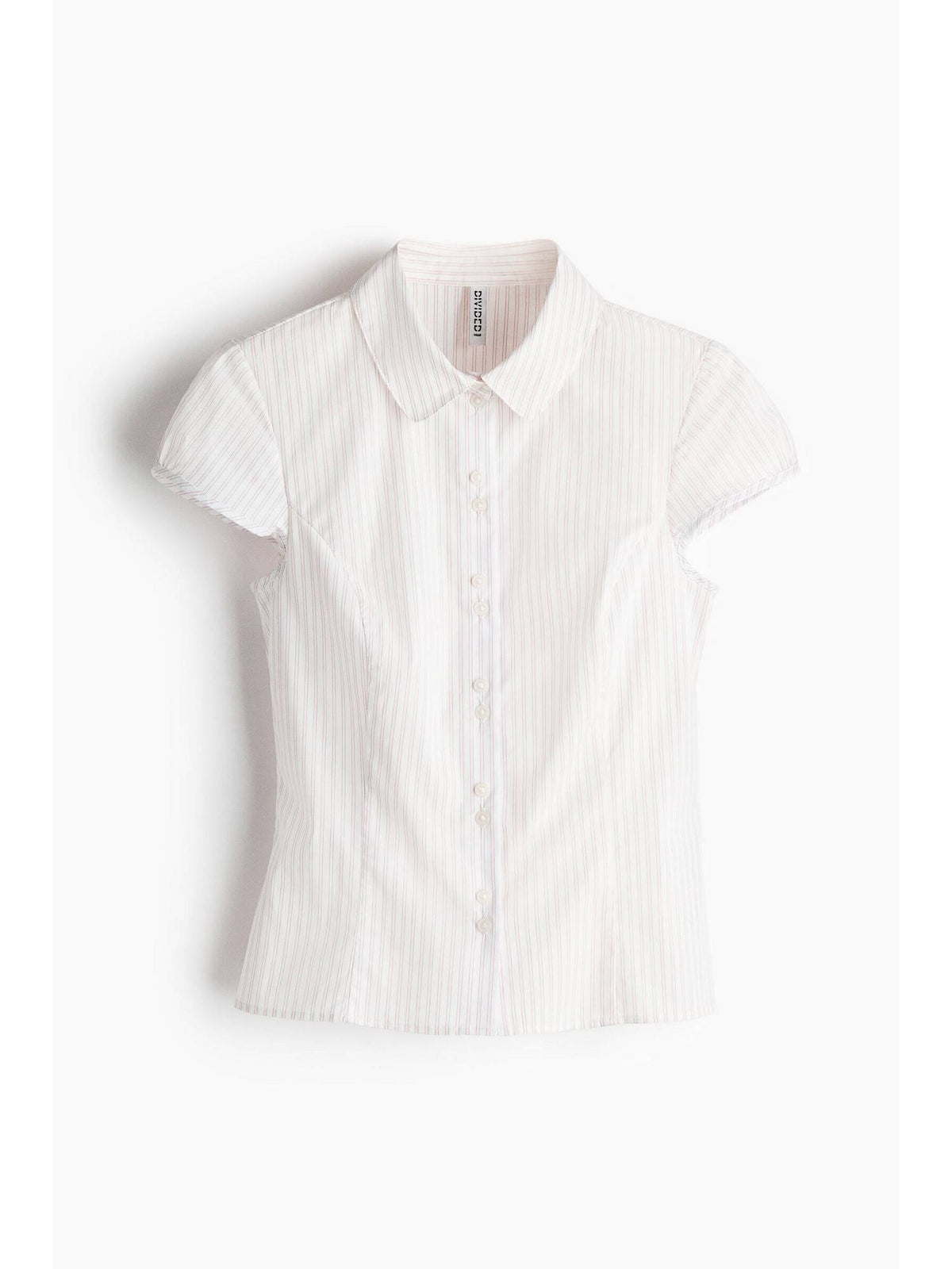 Women White Cap-sleeved shirt | S67 - view 5