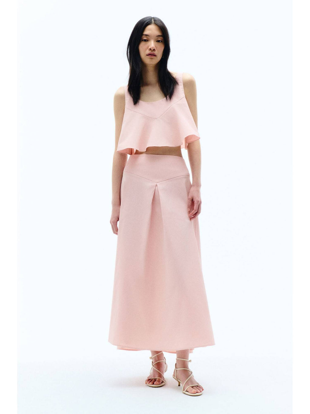 Women Pink Cropped top | CT61 - view 2