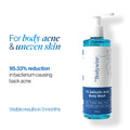 1% Salicylic Acid Body Wash, Treats Body Acne & Strawberry Skin - Exfoliating Shower Gel | BWS9 - view 9