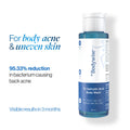 1% Salicylic Acid Body Wash, Treats Body Acne & Strawberry Skin - Exfoliating Shower Gel | BWS9 - view 1