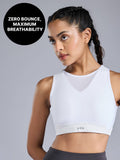 High Impact Mesh Sports Bra with Full Coverage Support in KICASKN™ Fabric | sb09 - view 19