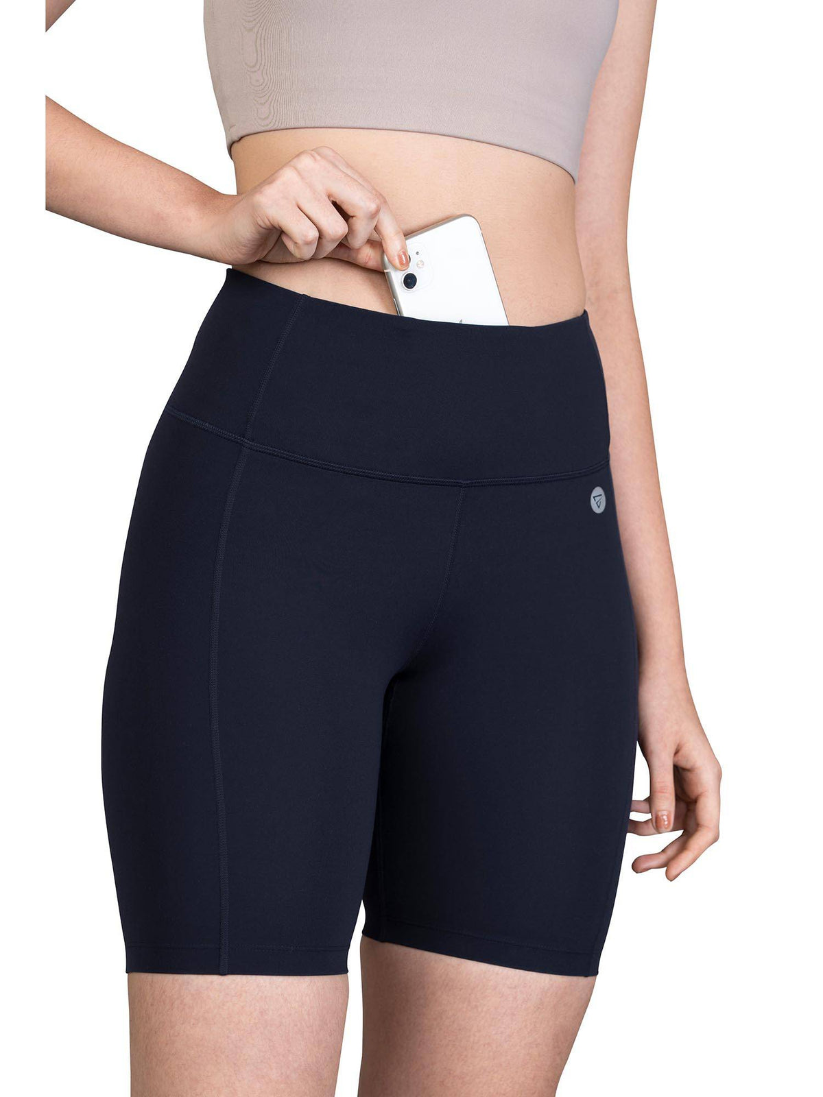 Enlux High Rise Bike Shorts - view 5