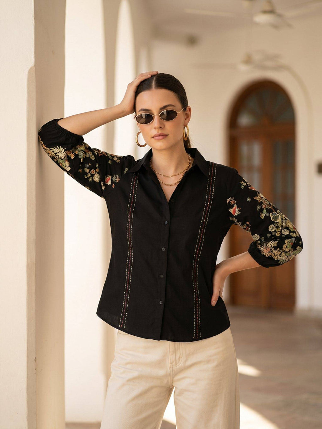 Floral Printed Shirt | S67 - view 4