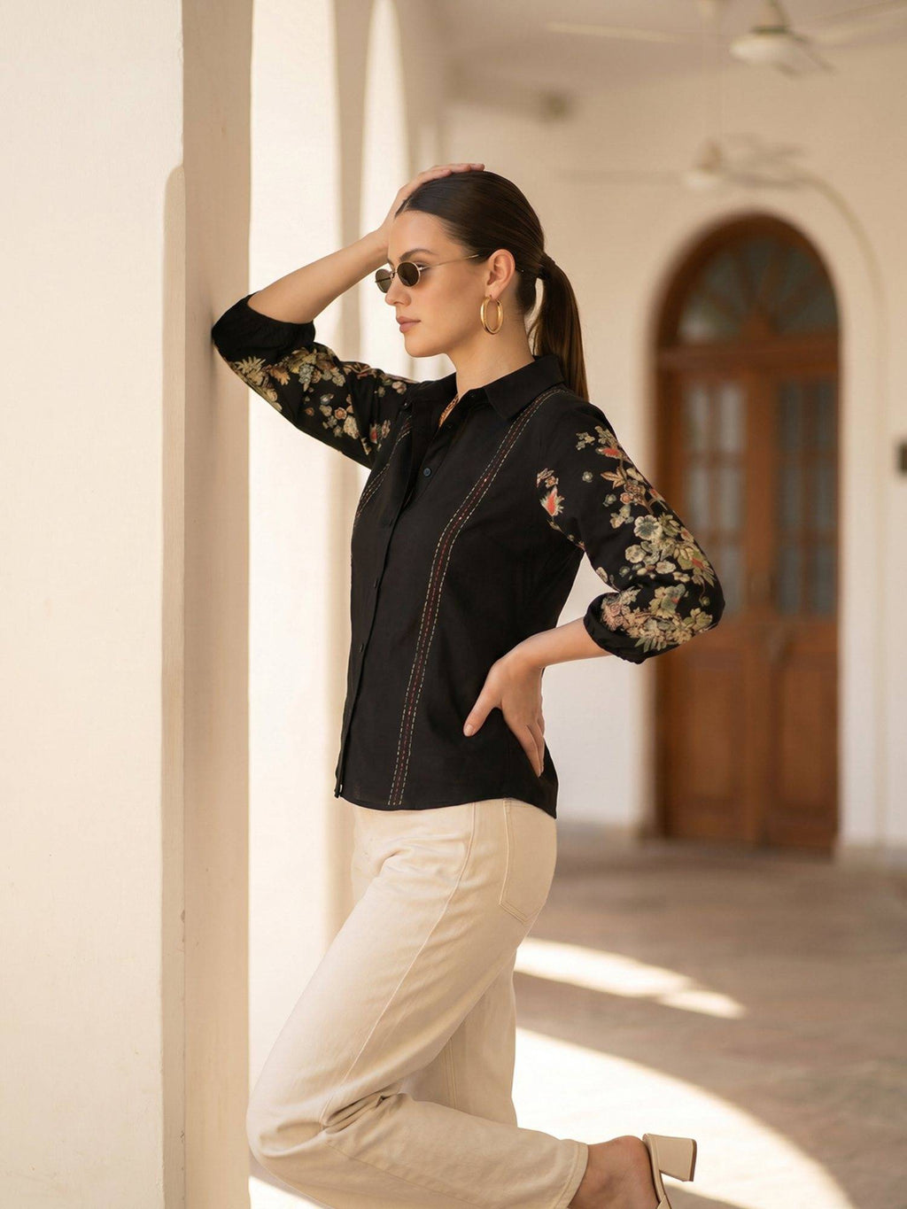 Floral Printed Shirt | S67 - view 5