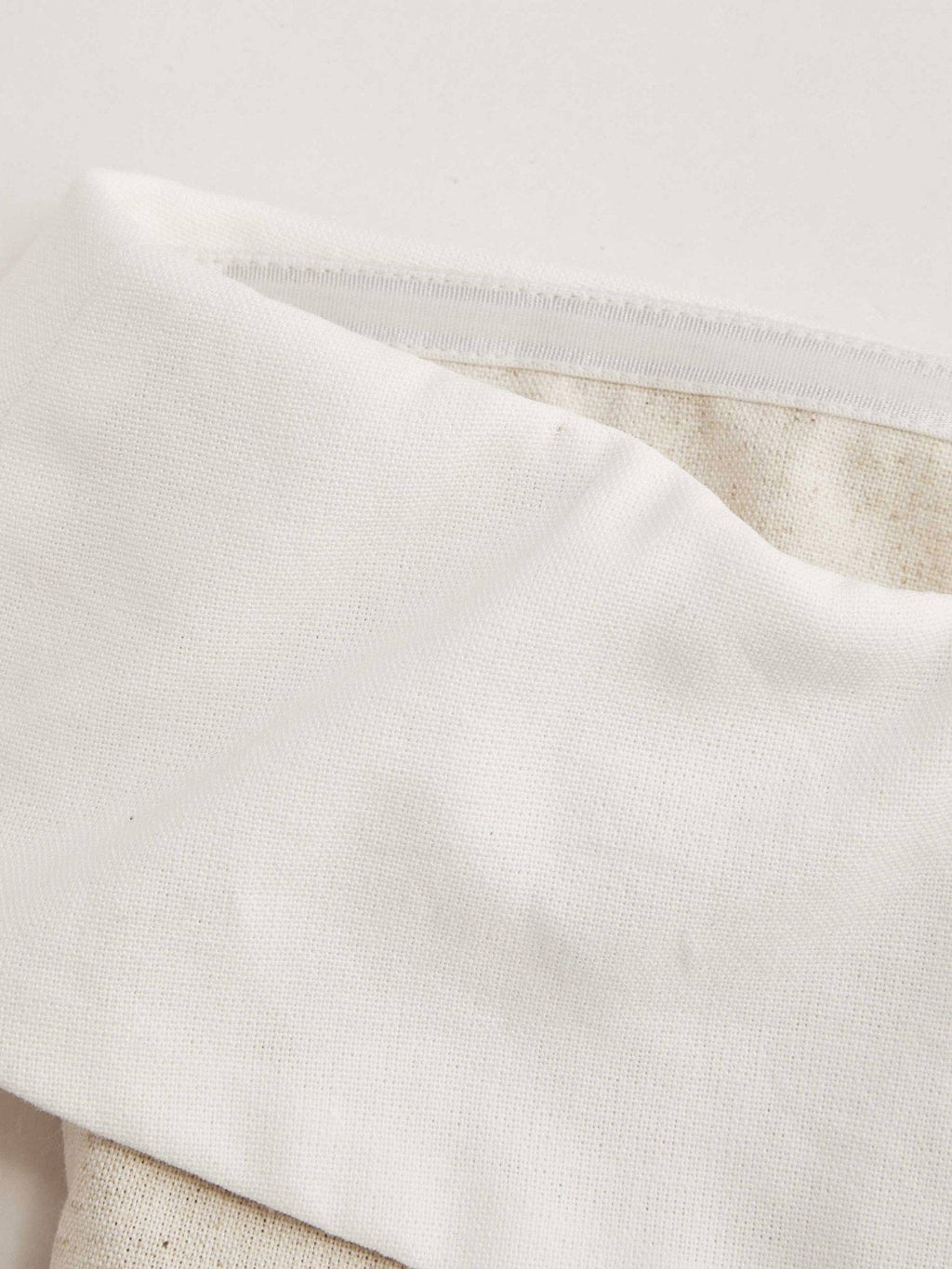 Linen-Blend Solid Ruched Tube Top | TT90 - view 5