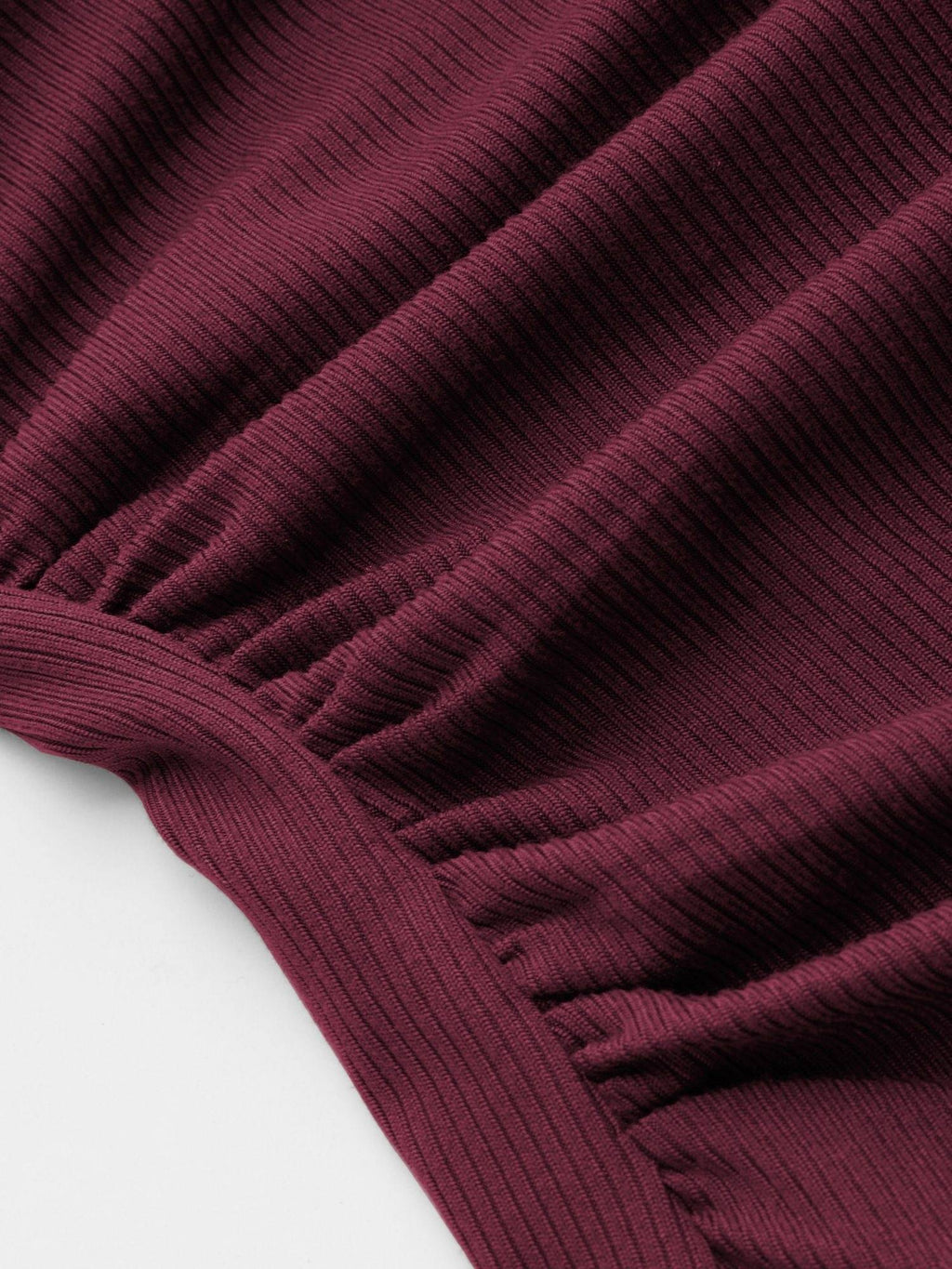 Boat Neck Solid Ruched Tank Top | TT98 - view 6