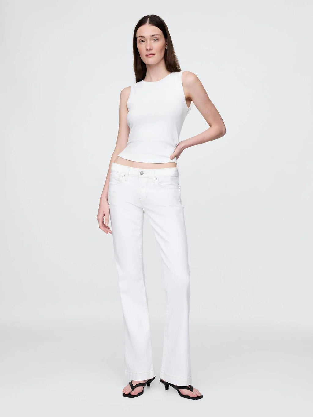 Womens Low-Rise Boot-Cut Jeans | ST23 - view 5