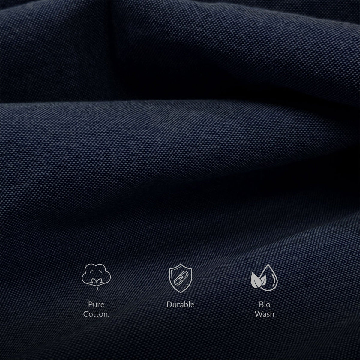 Regal Oxford Solid Shirt In French Navy