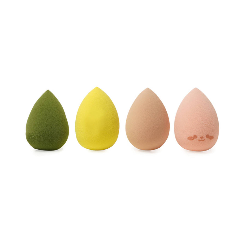 Blender Egg Shape Makeup Applicator Sponge-GPBC0501(4Pcs)(Color Shape May Vary) | T32 - view 2