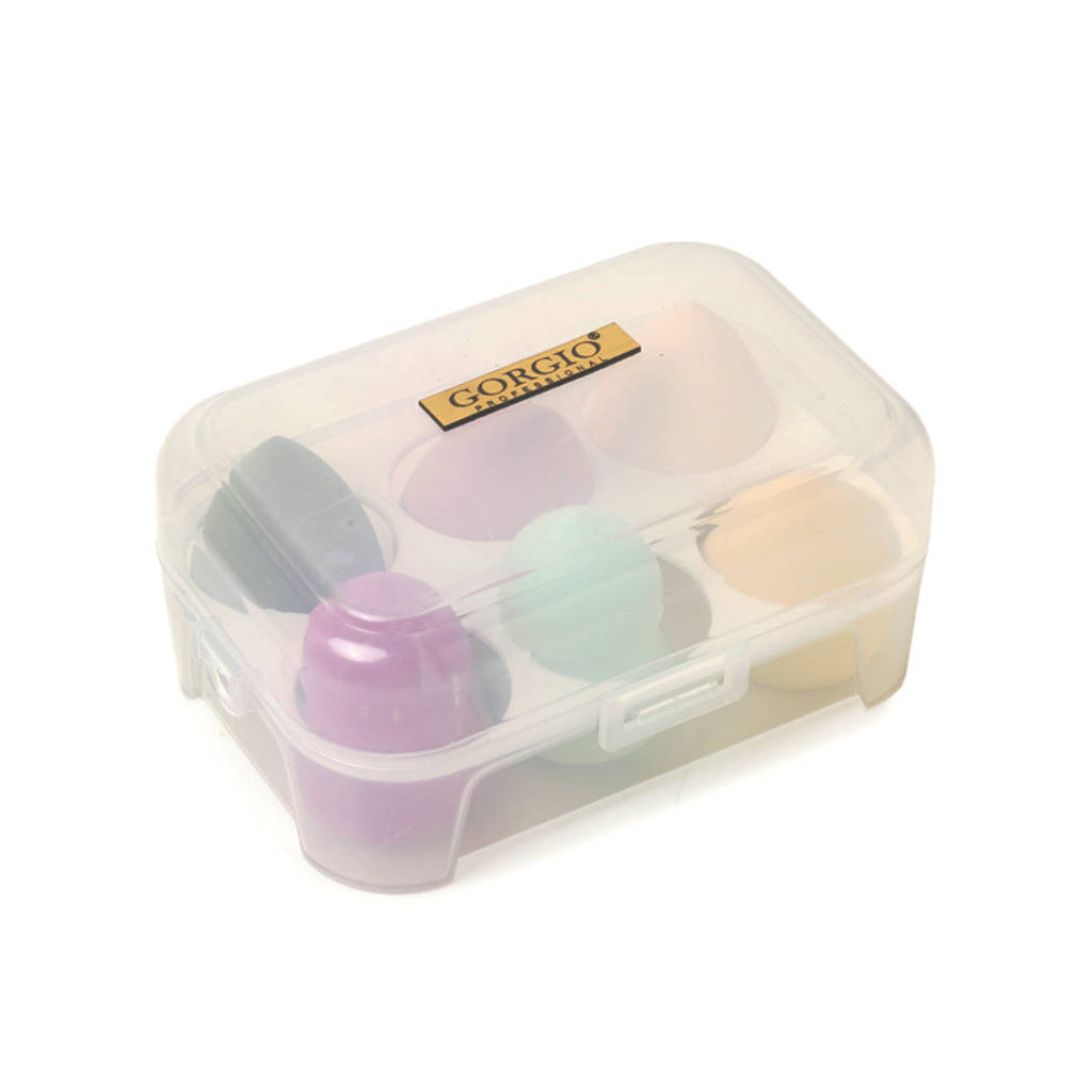 Beauty Applicator Case Makeup Sponge, Puff-GPBC503-Pack 6 (Color Shape May Vary) | T32 - view 1