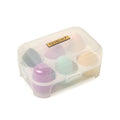 Beauty Applicator Case Makeup Sponge, Puff-GPBC503-Pack 6 (Color Shape May Vary) | T32 - view 1