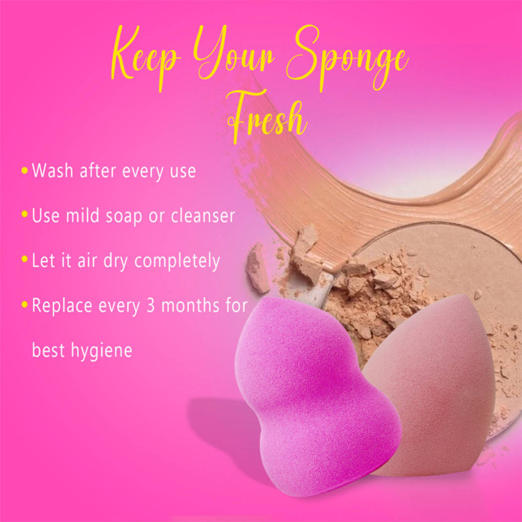 Beauty Applicator Case Makeup Sponge, Puff-GPBC503-Pack 6 (Color Shape May Vary) | T32 - view 5