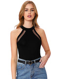 Maroon Polyester Solid Top For Women | HT67 - view 6
