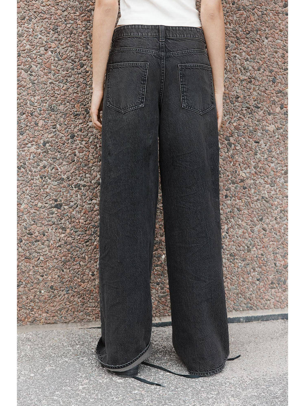 Women Solid Gluon Grey Modern Jeans | BT10 - view 3