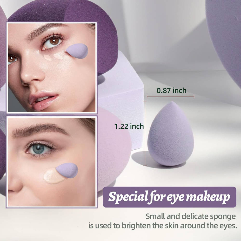 Makeup Sponge Set Multi-Color Foundation | T32 - view 3