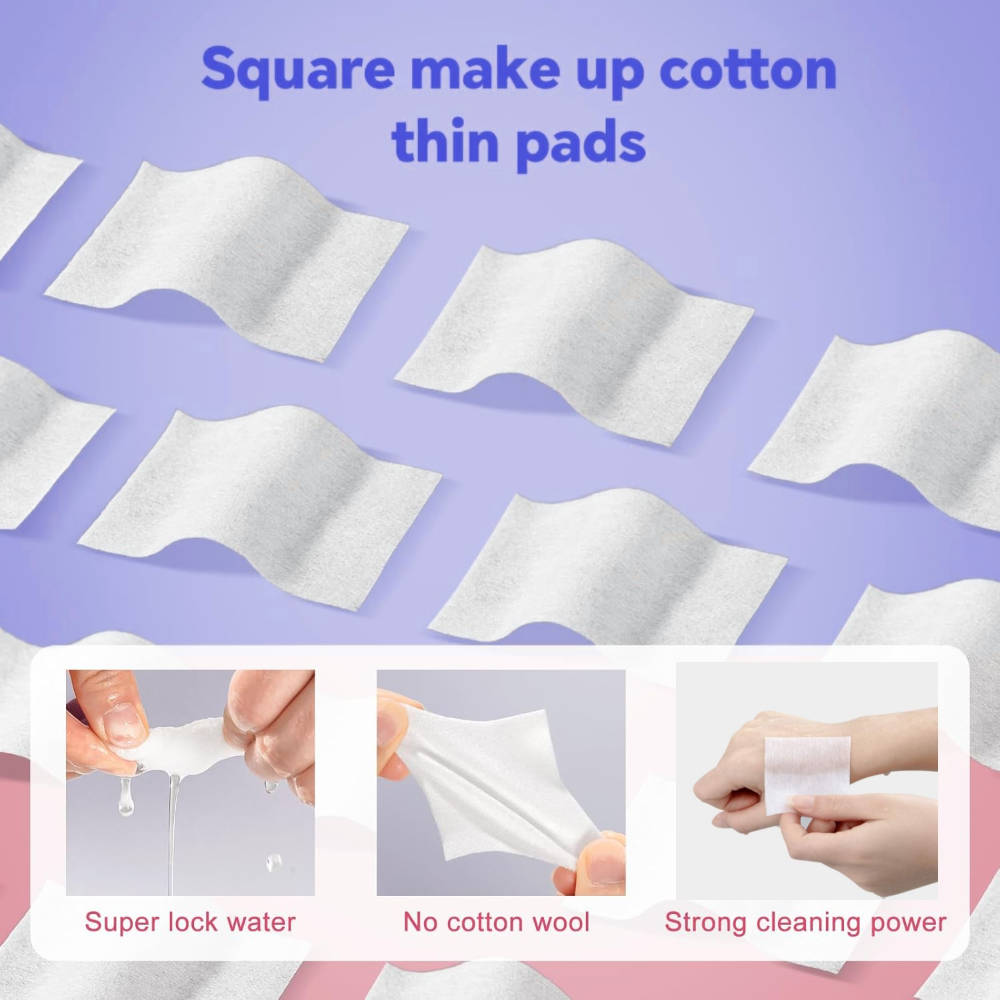 Makeup Cotton Pads - Natural, Double-Sided | E20 - view 4
