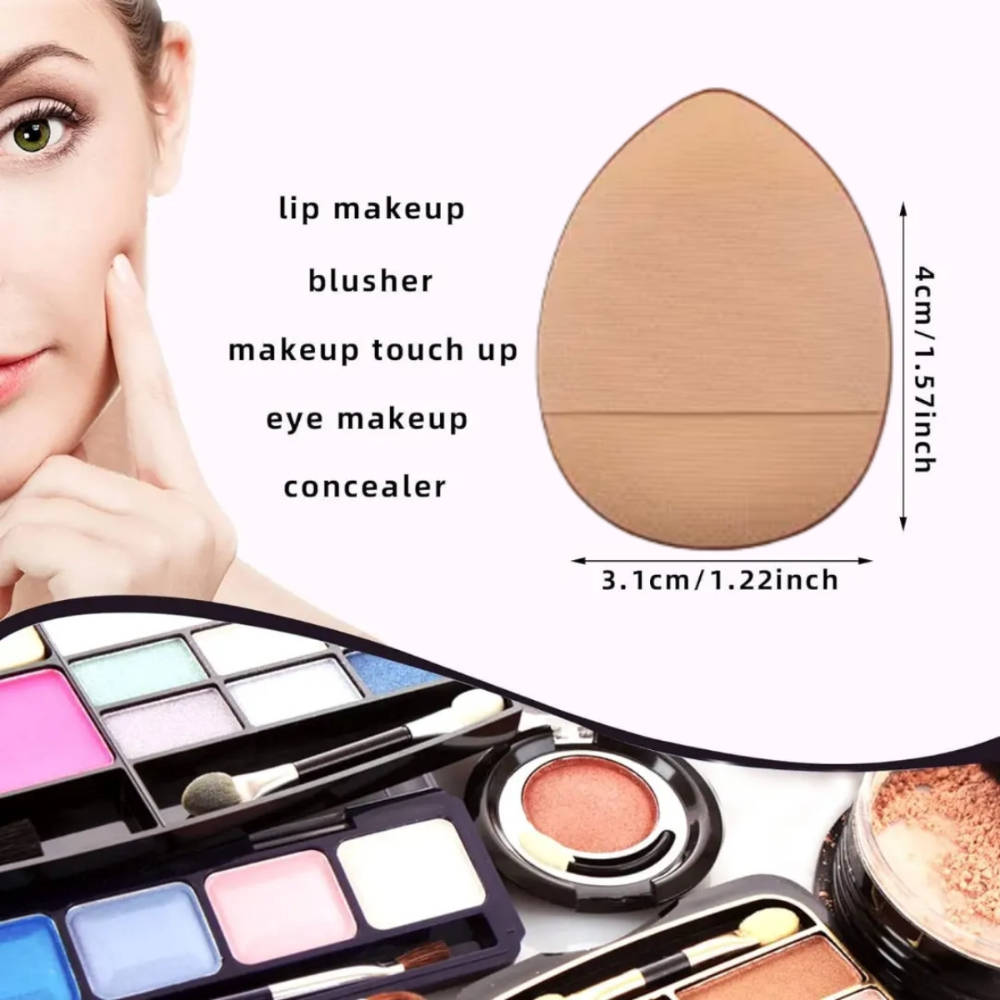 Mini Finger Puff Makeup Application Tools Color - Pack Of 3 | C83 - view 3
