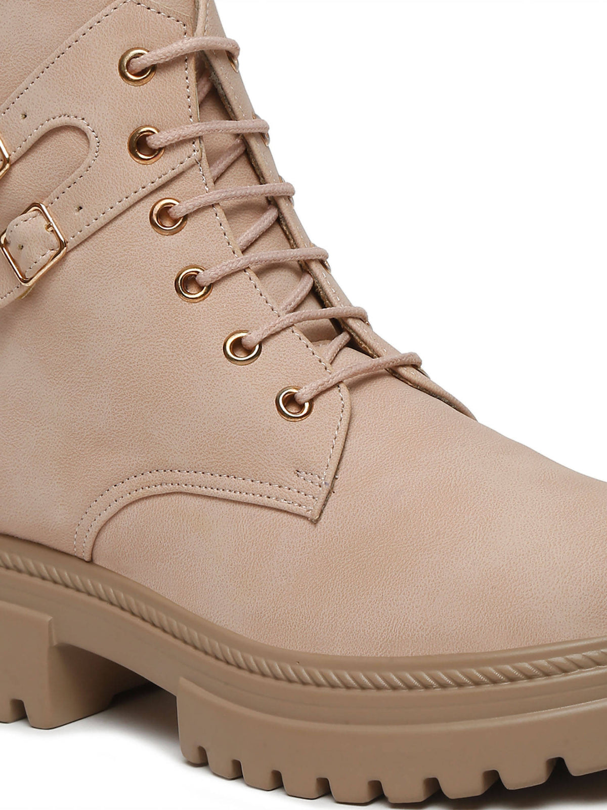 Solid Black Brogues Boots | BT61 - view 18