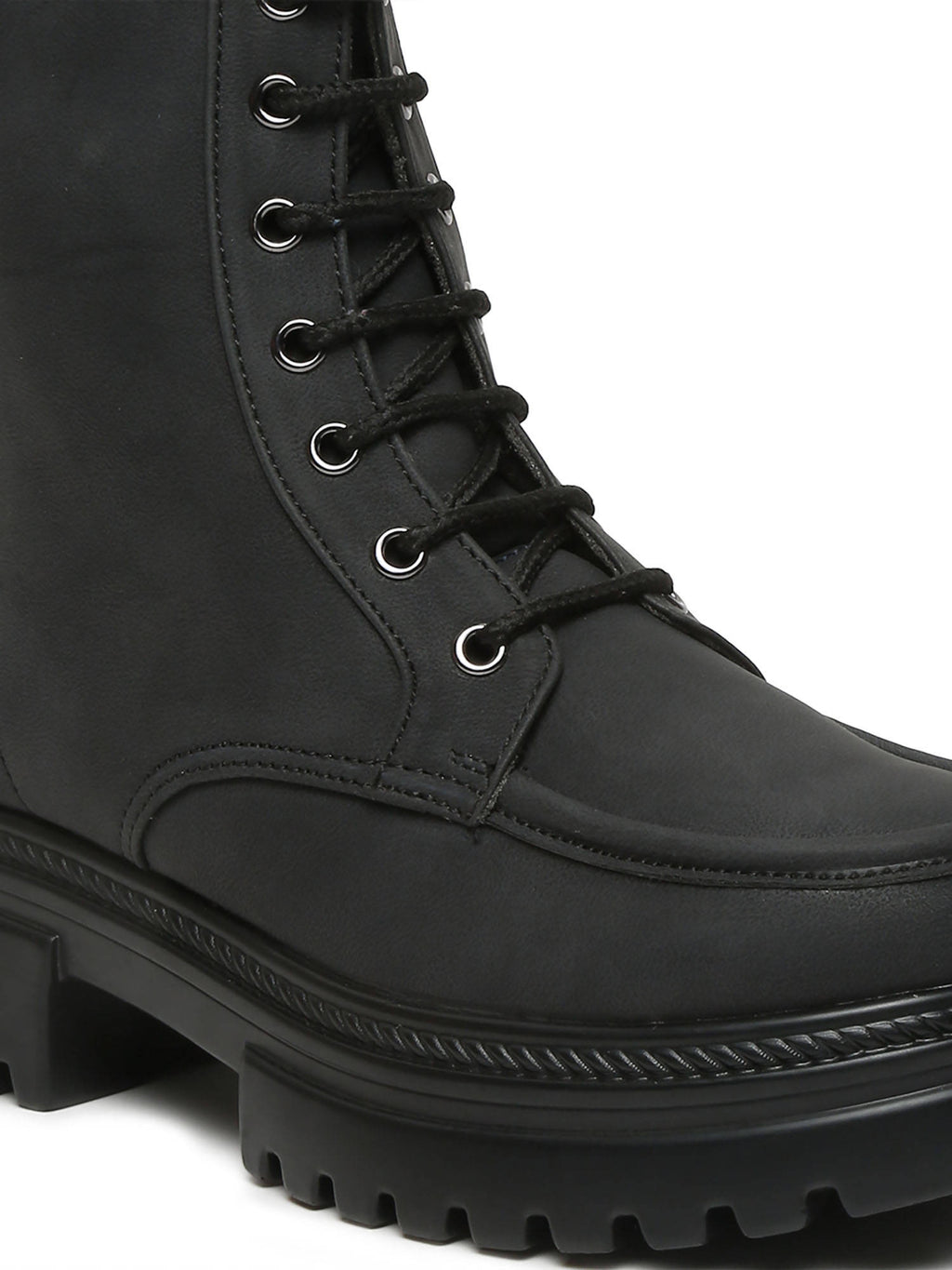 Brown Solid Brogue Boots | BT61 - view 24
