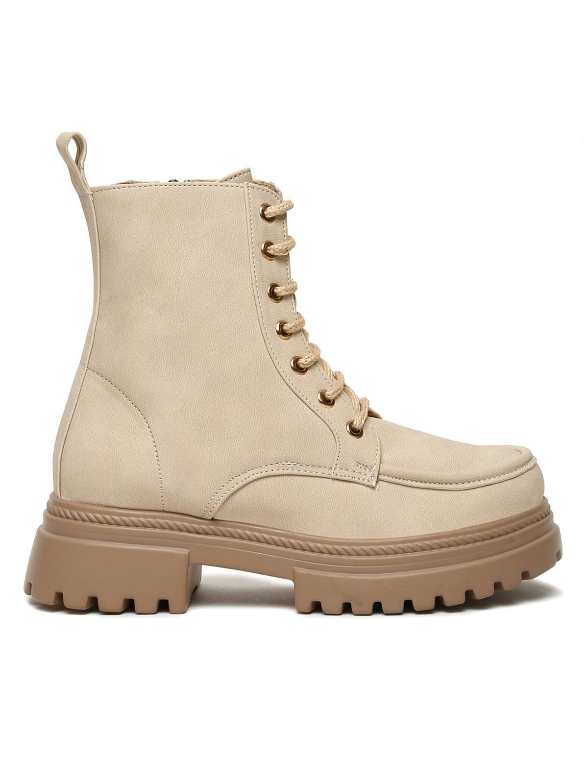 Brown Solid Brogue Boots | BT61 - view 15