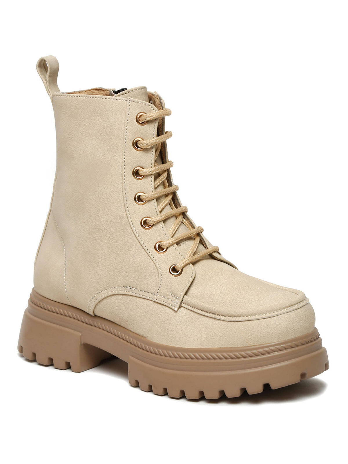 Brown Solid Brogue Boots | BT61 - view 16