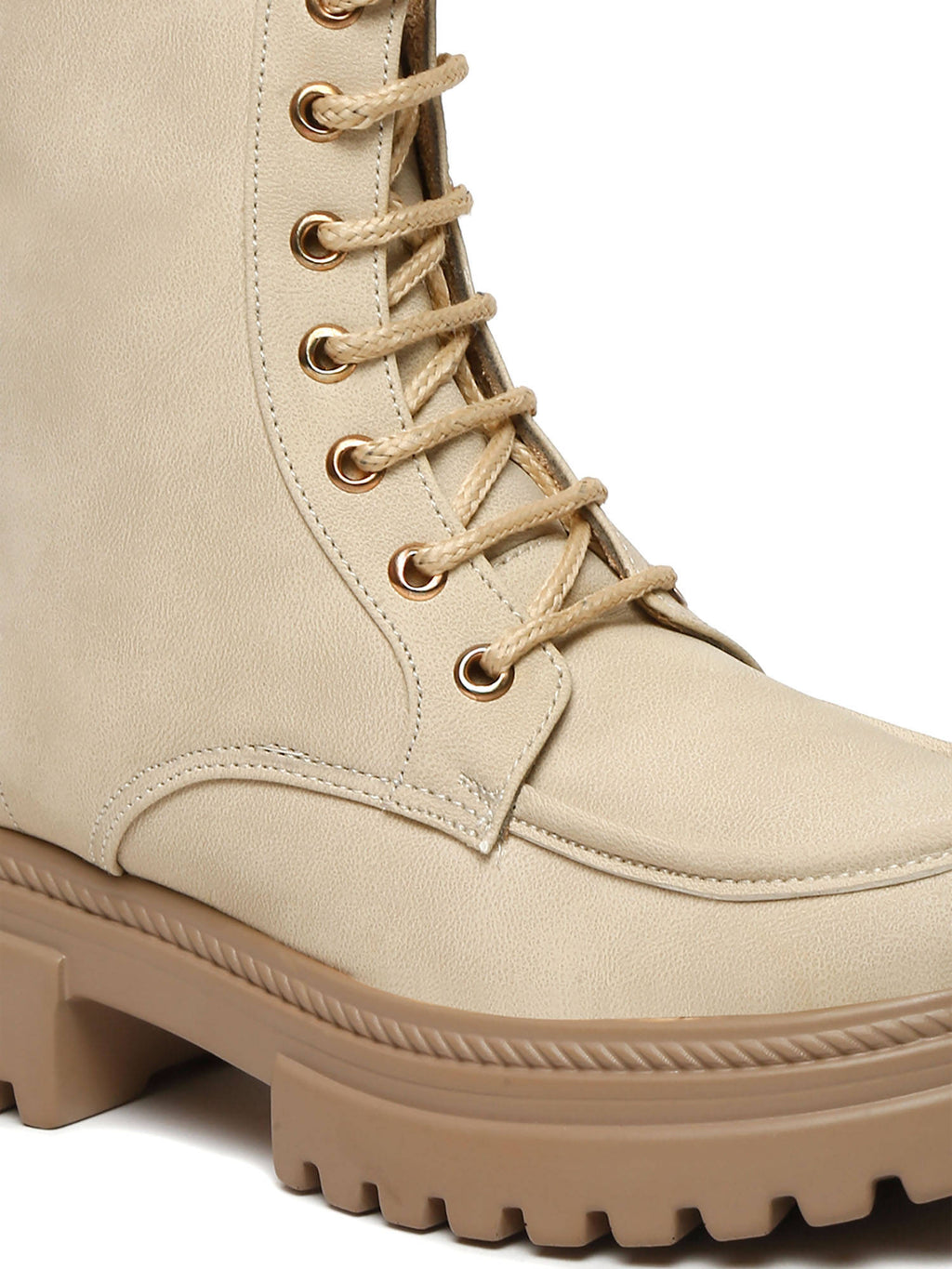 Black Solid Brogue Boots | BT61 - view 17