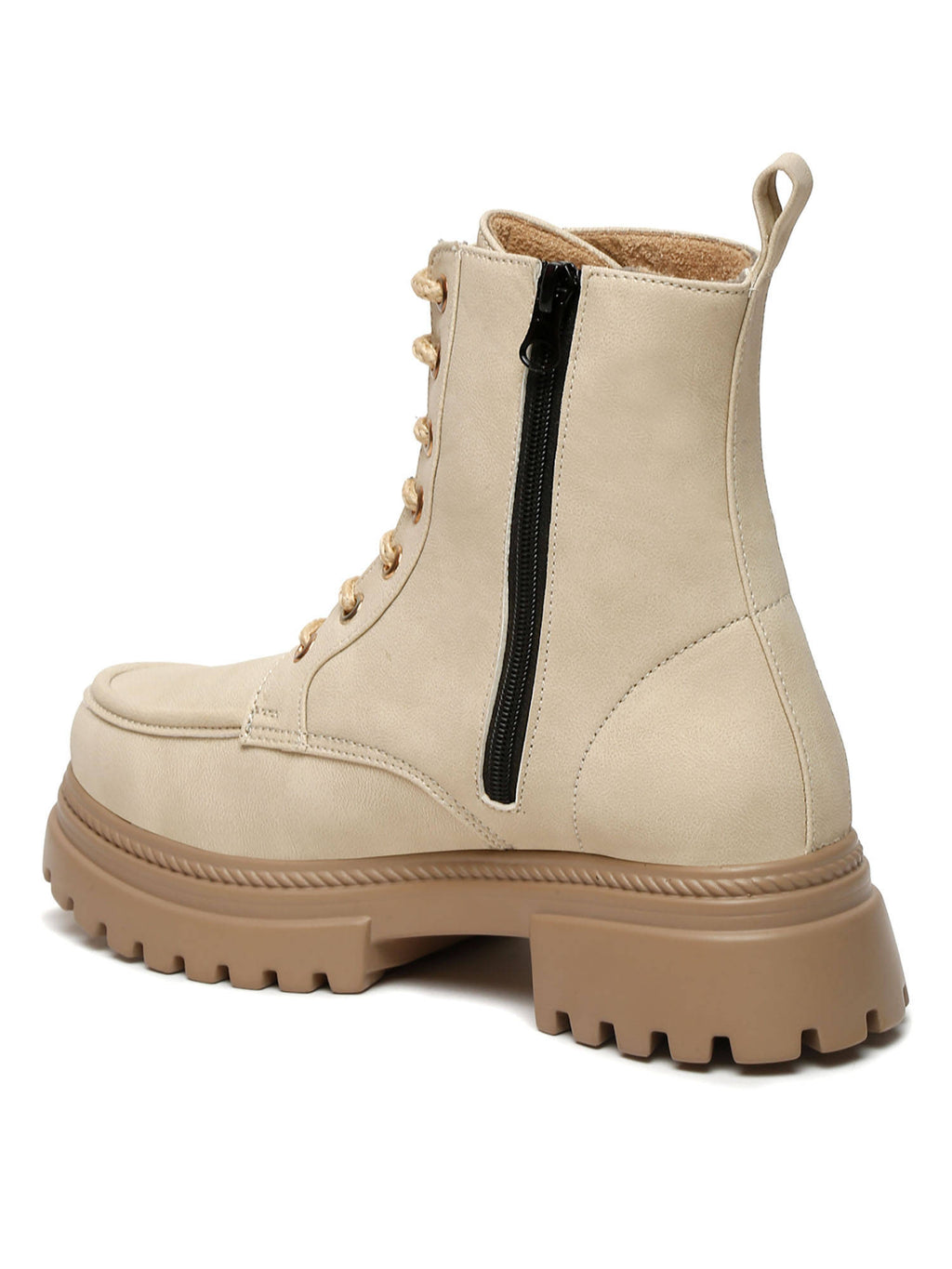 Black Solid Brogue Boots | BT61 - view 18