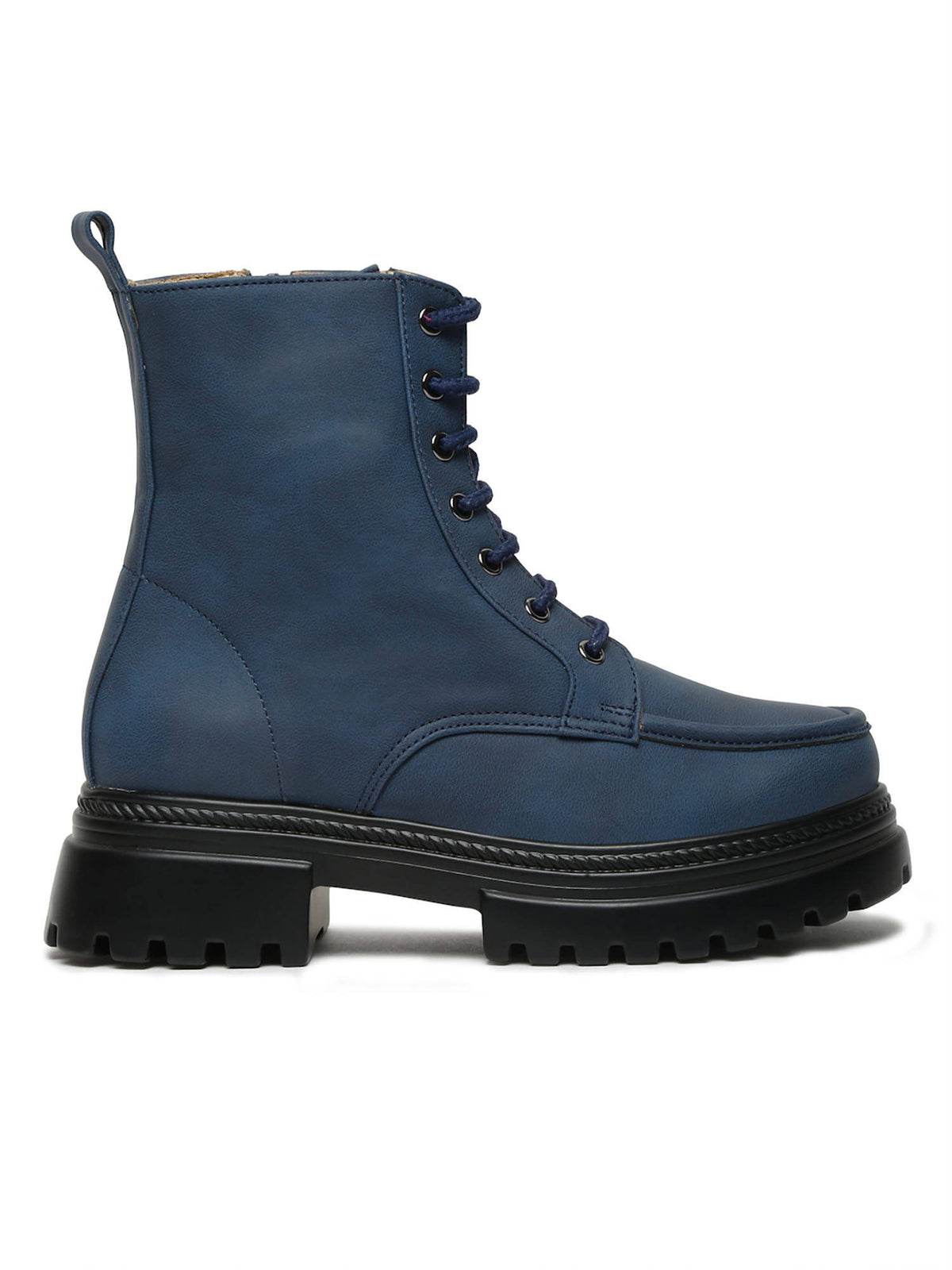 Brown Solid Brogue Boots | BT61 - view 9