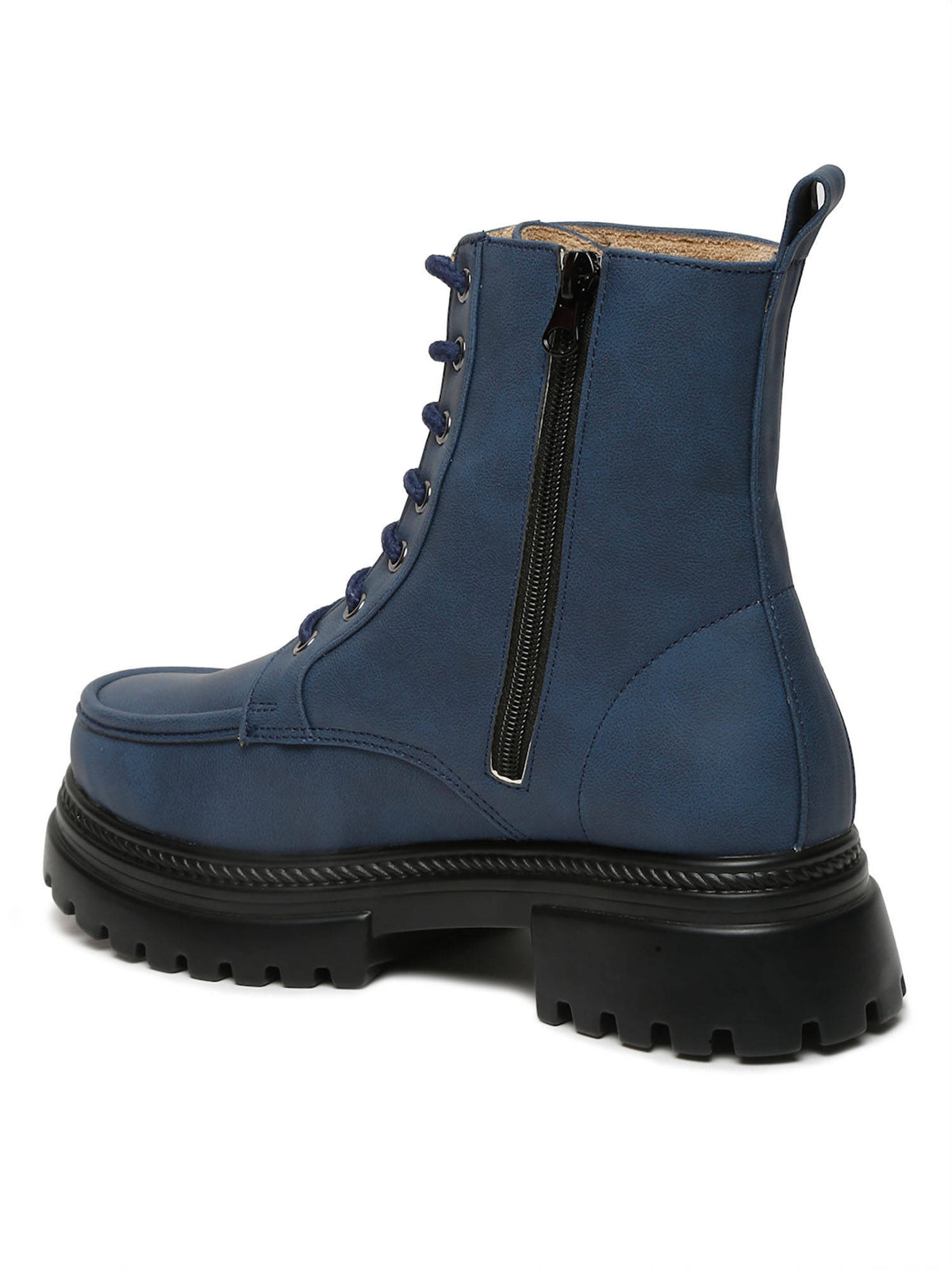 Brown Solid Brogue Boots | BT61 - view 12