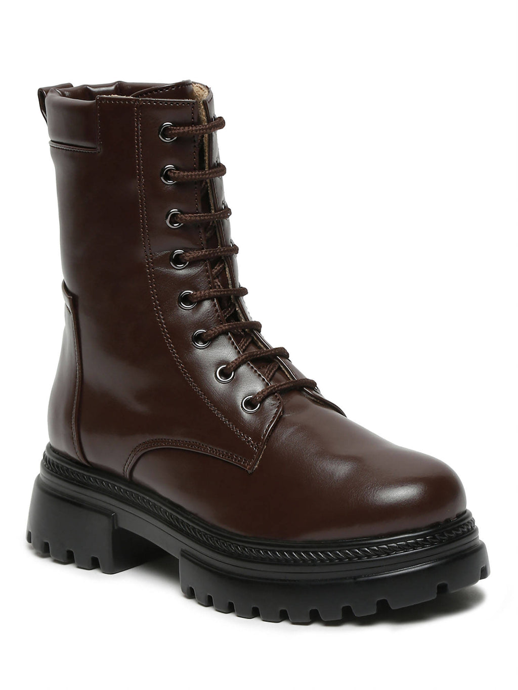 Brown Lace-Ups Brogues Boots | BT61 - view 3