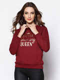 Pink Typography Printed Sweatshirt | SS90 - view 6