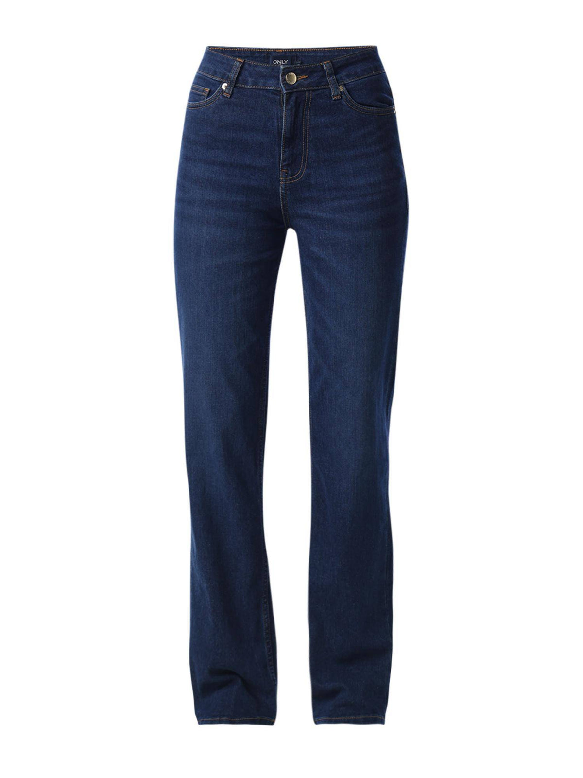 Blue Solid/Plain Mid Waist Jeans | ST23 - view 6