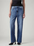 Blue Solid/Plain High Waist Jeans | BG78 - view 1