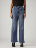 Blue Solid/Plain High Waist Jeans | ST23 - view 1