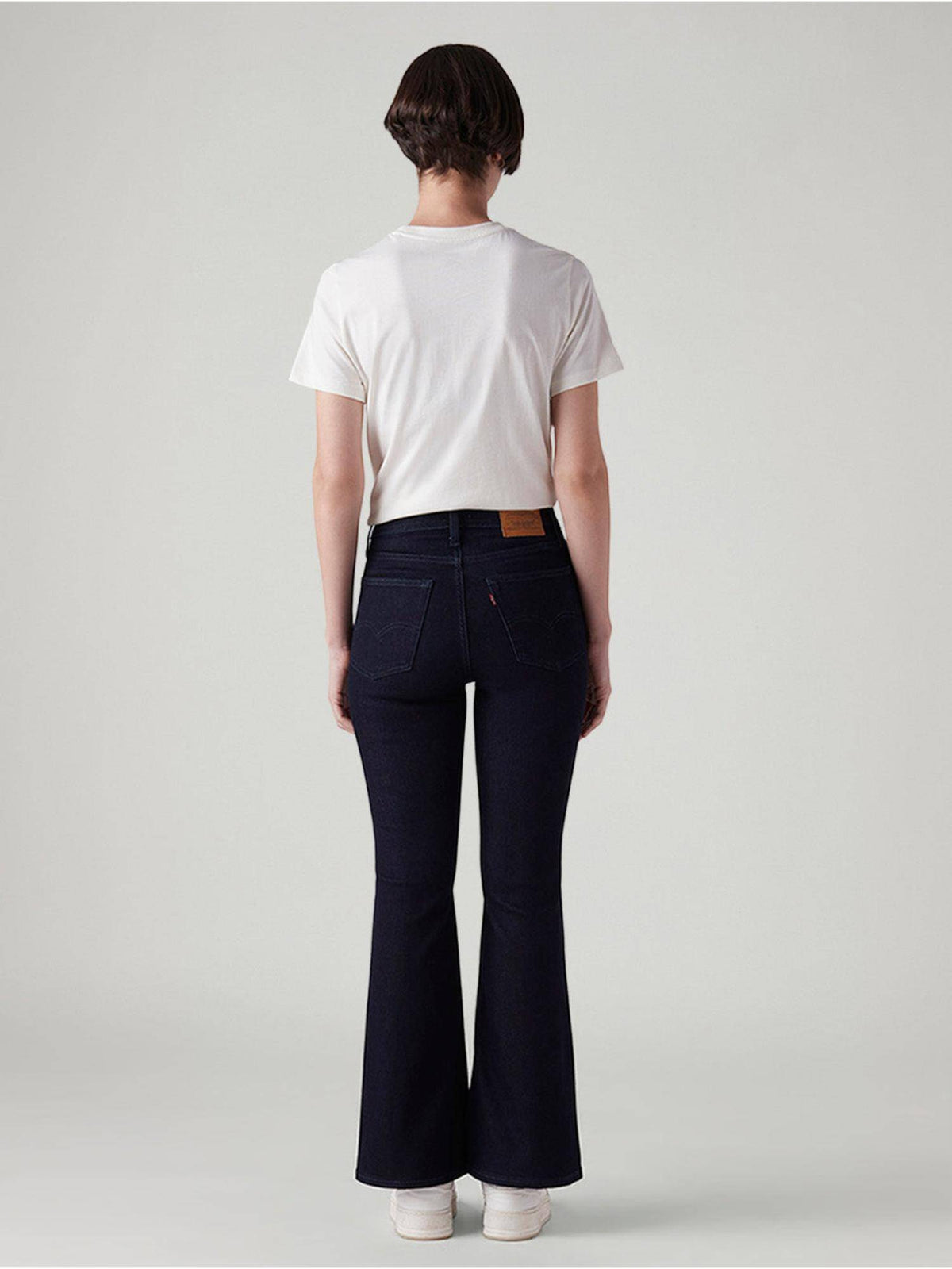 Blue Solid/Plain High Waist Jeans | BG78 - view 4