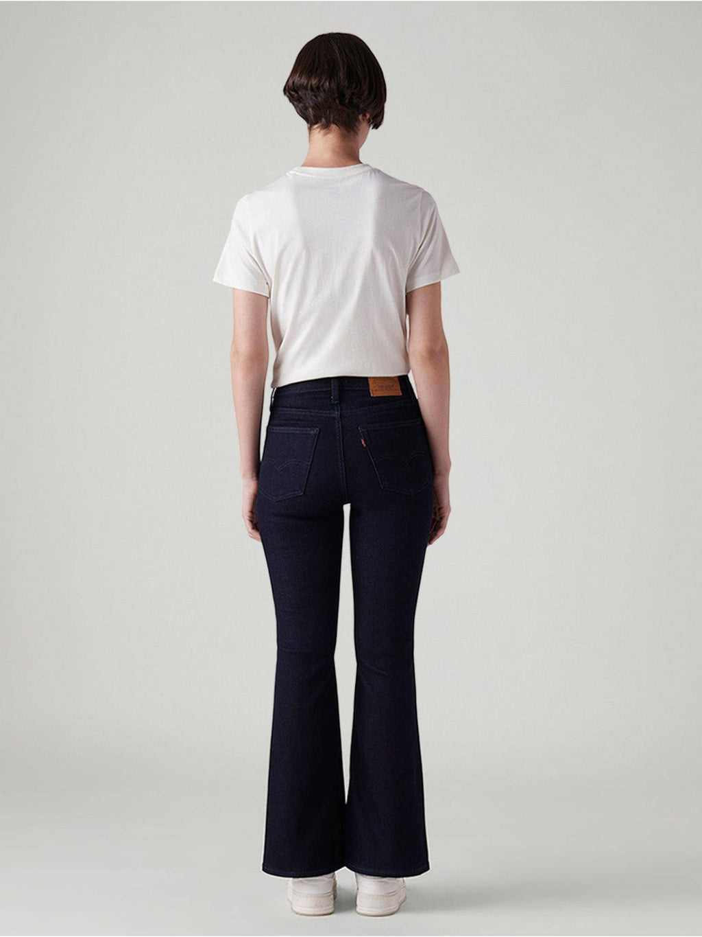 Blue Solid/Plain High Waist Jeans | BT10 - view 4
