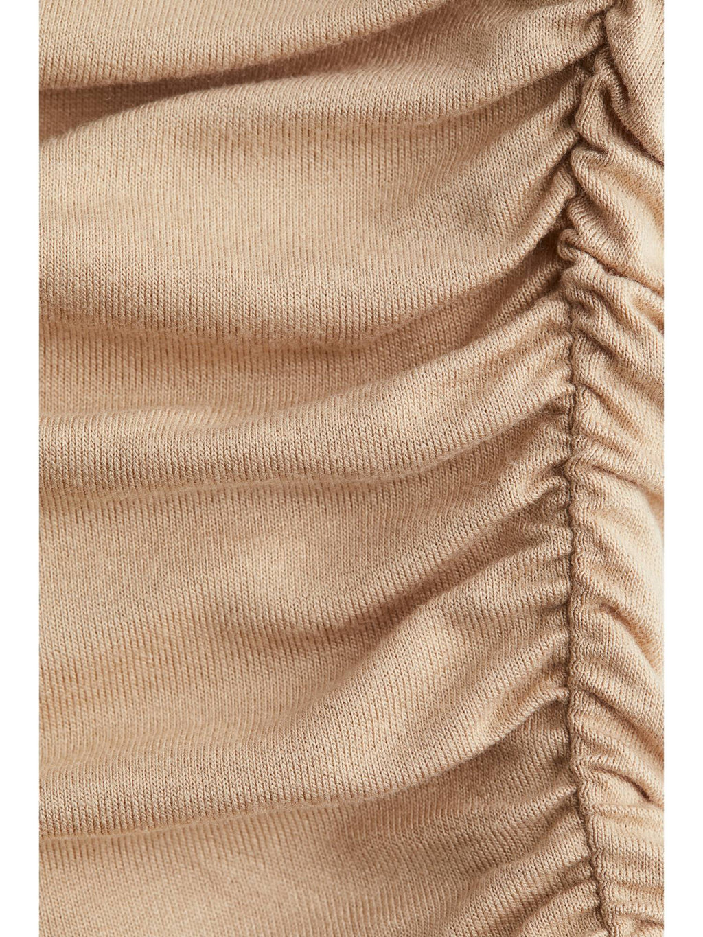 Women Beige Draped Tube Top | TT90 - view 2