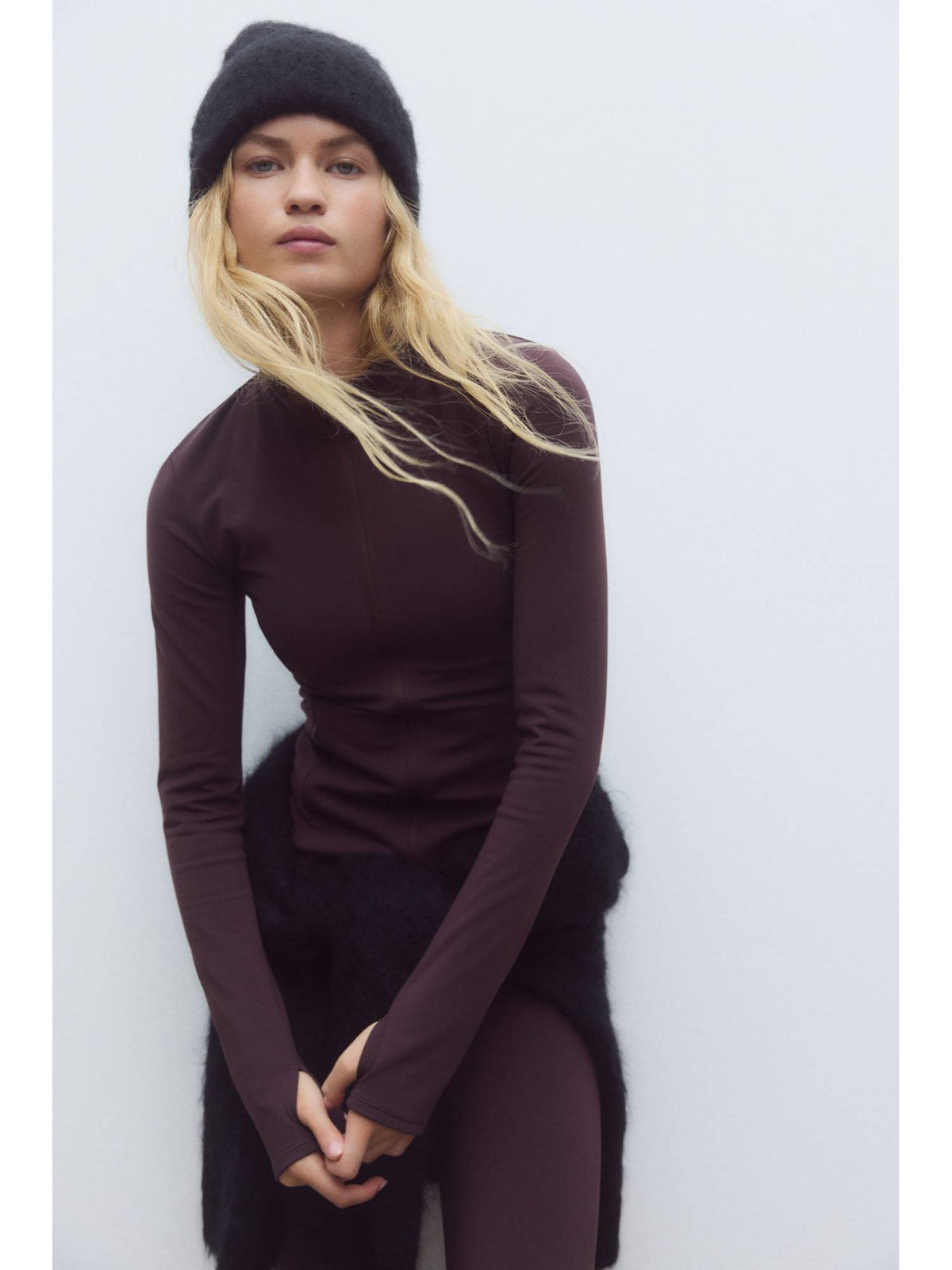 Women Brown Sports Fleece Jacket With Softmove | JK12 - view 14
