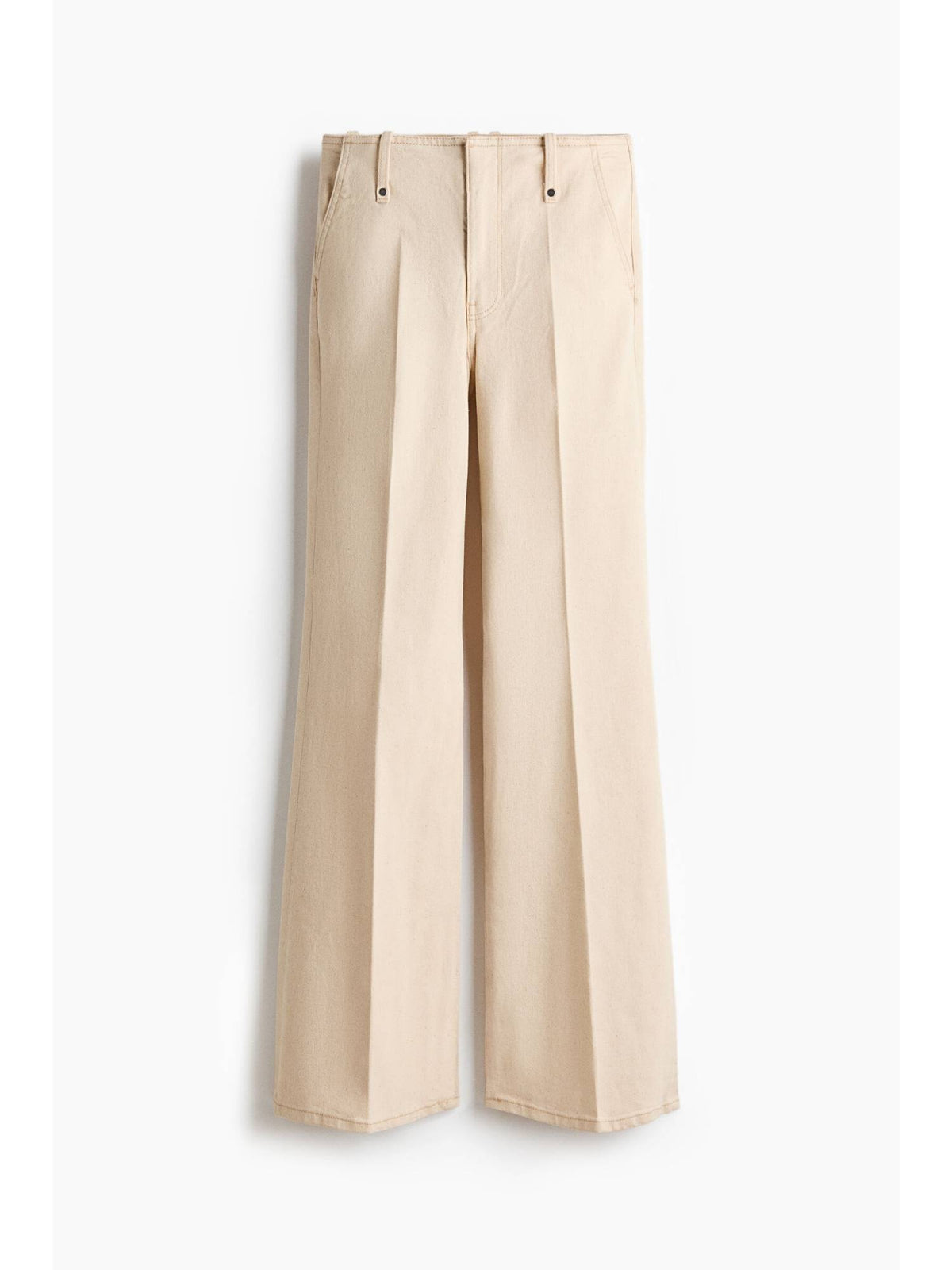 Women Beige Bootcut High Waist Jeans | BT10 - view 4