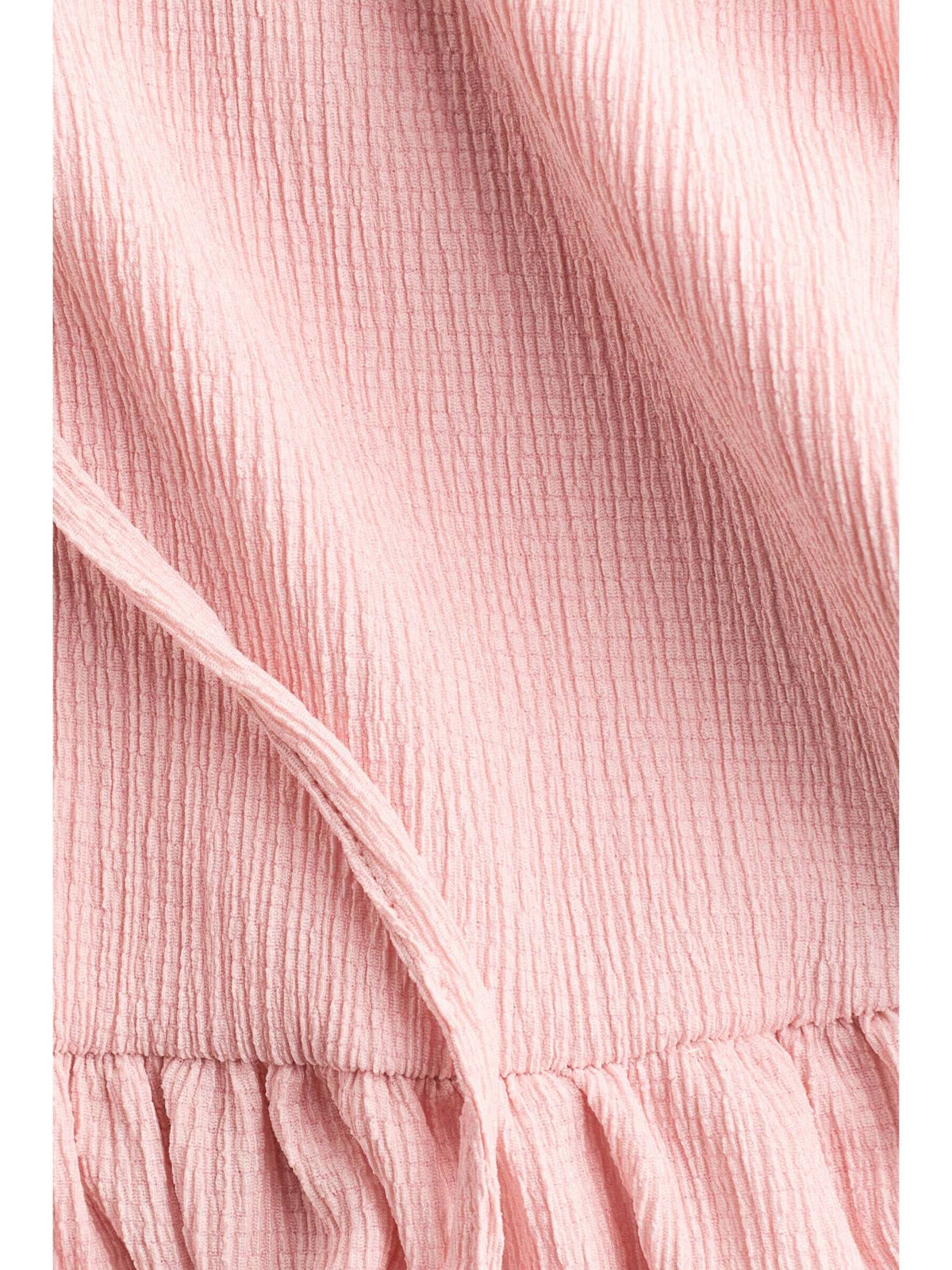 Women Pink Tie-Front Peplum Top | pt51 - view 6