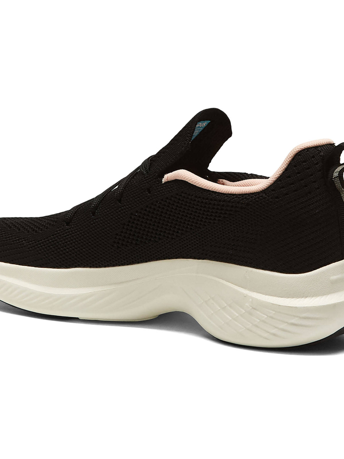 WILLO Black Womens Walking Shoes | SH9 - view 3