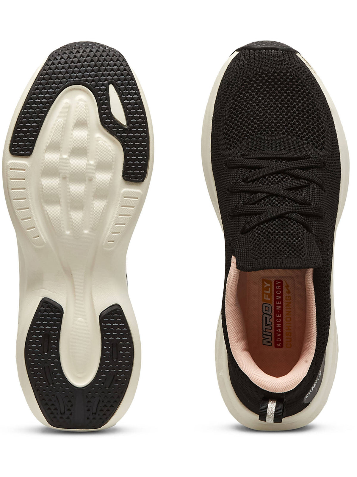 WILLO Black Womens Walking Shoes | SH9 - view 5