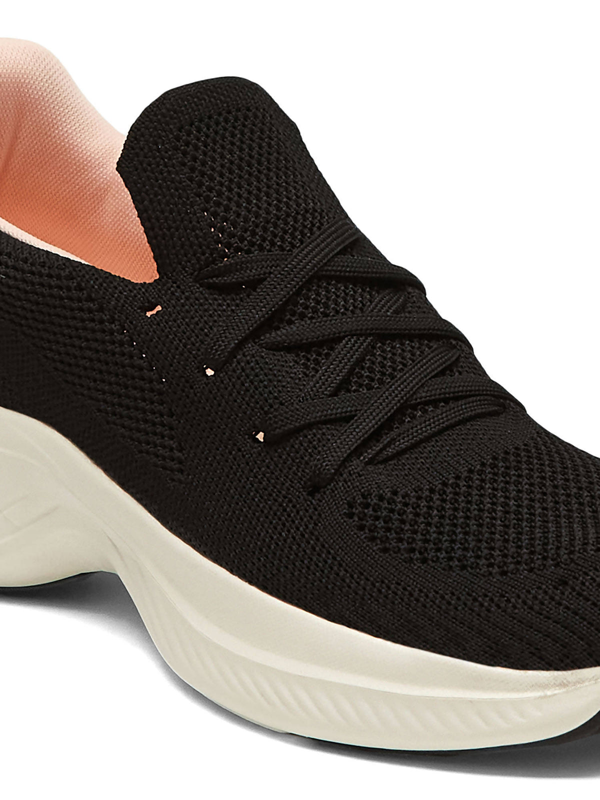 WILLO Black Womens Walking Shoes | SH9 - view 6
