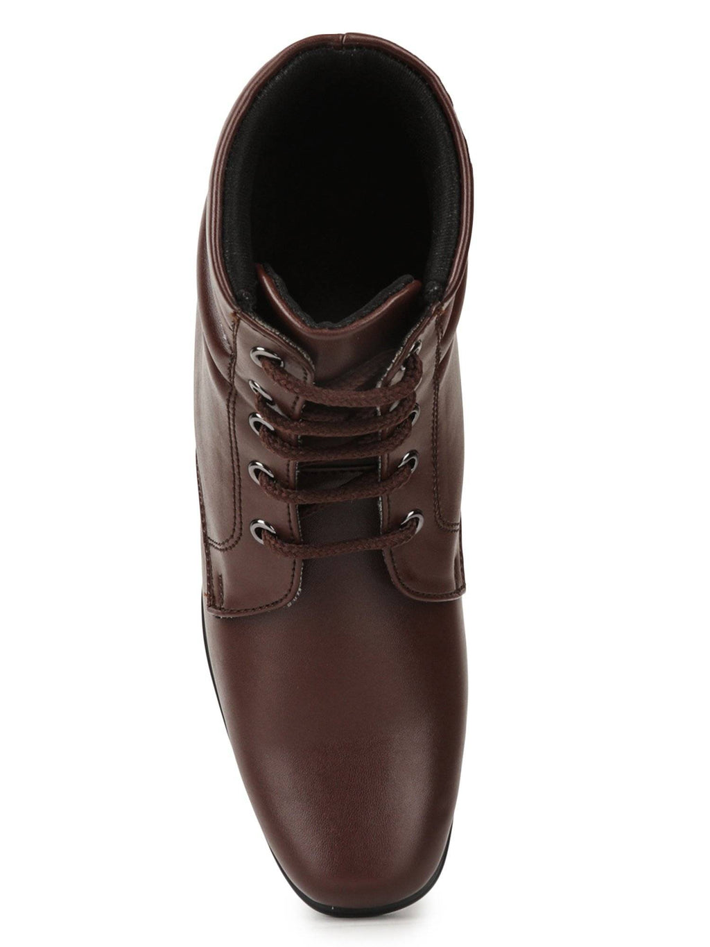Brown Color Solid Boots | BT61 - view 5